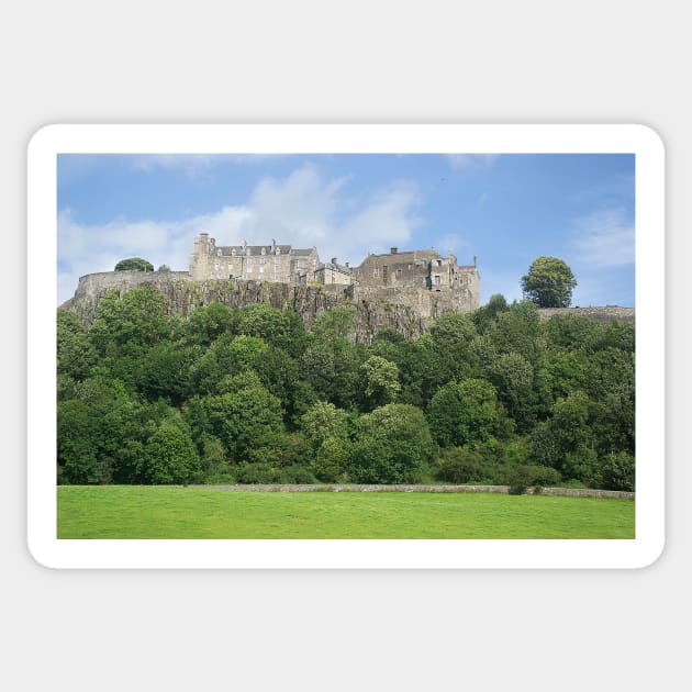 Stirling Castle 88 Sticker by goldyart